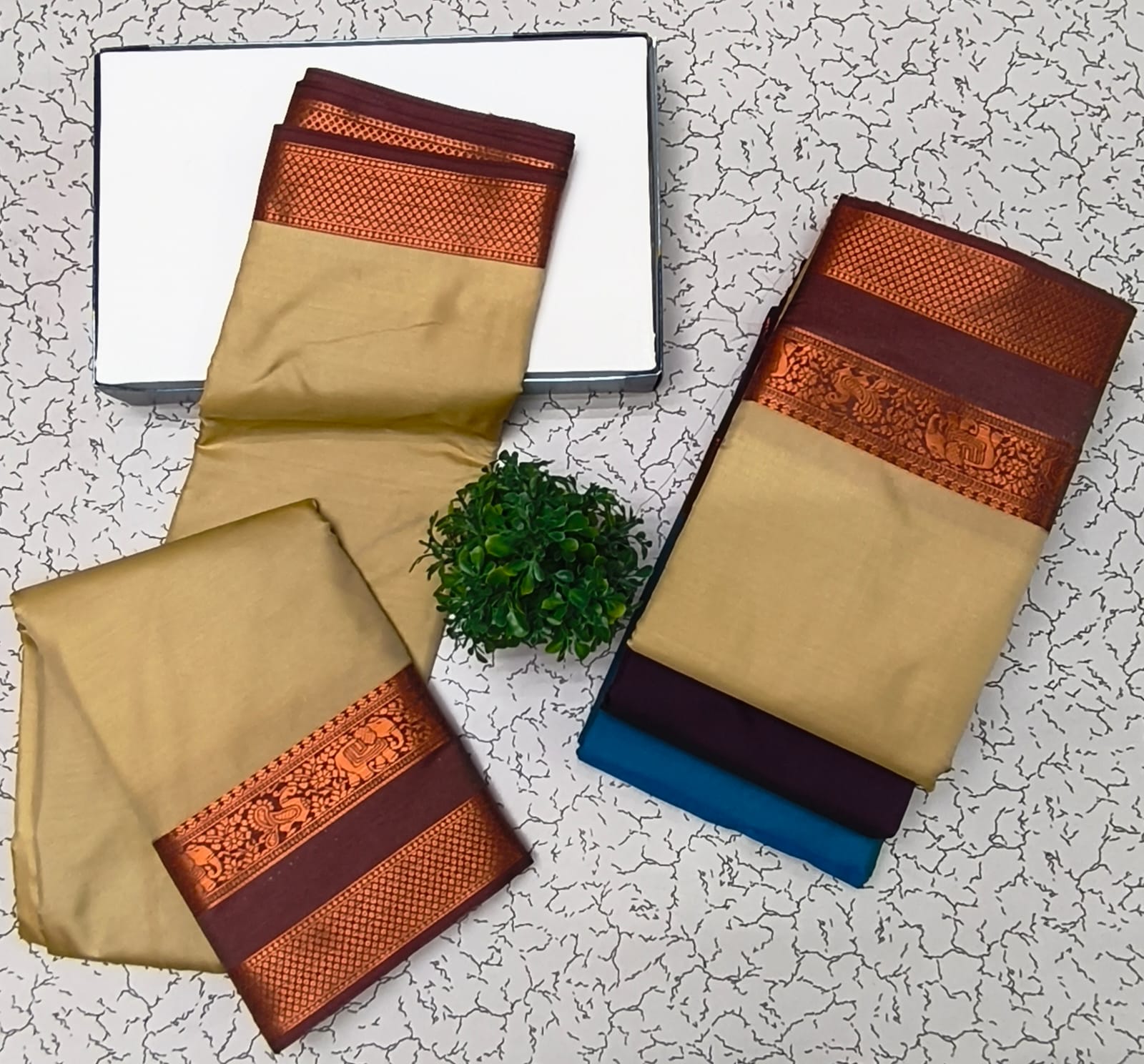 Plain soft silk