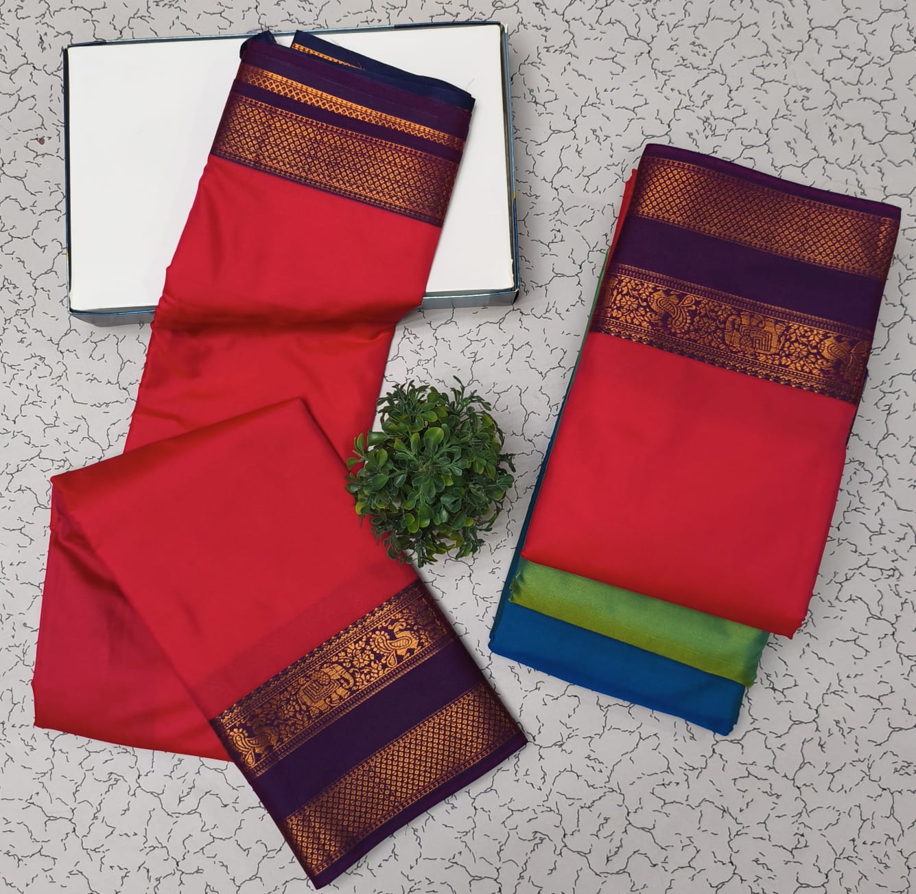 Plain soft silk