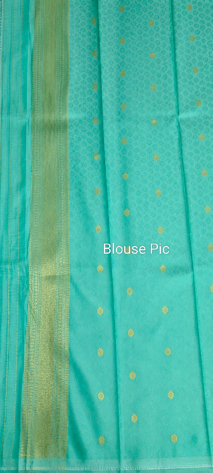 Aqua Blue saree