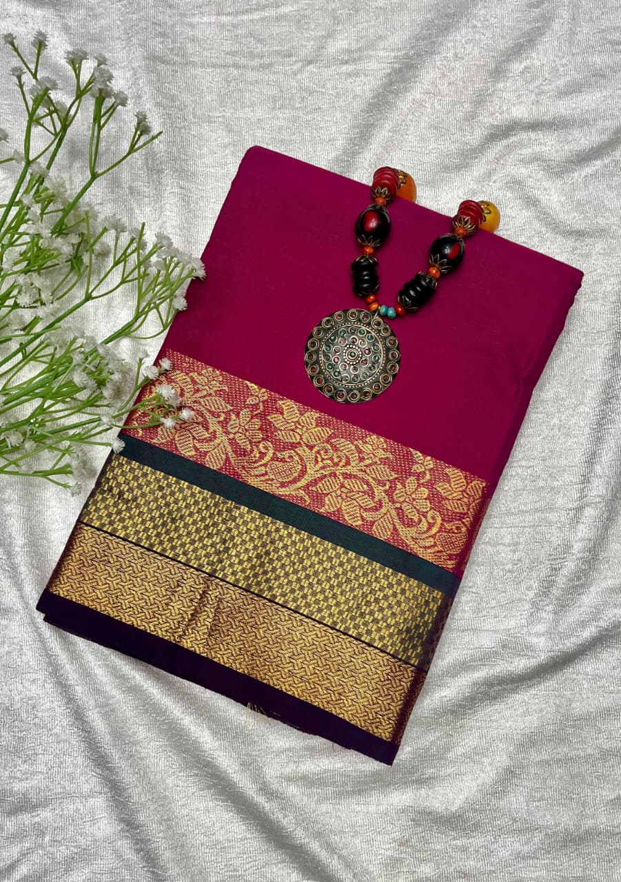 Kanchi Cotton Sarees