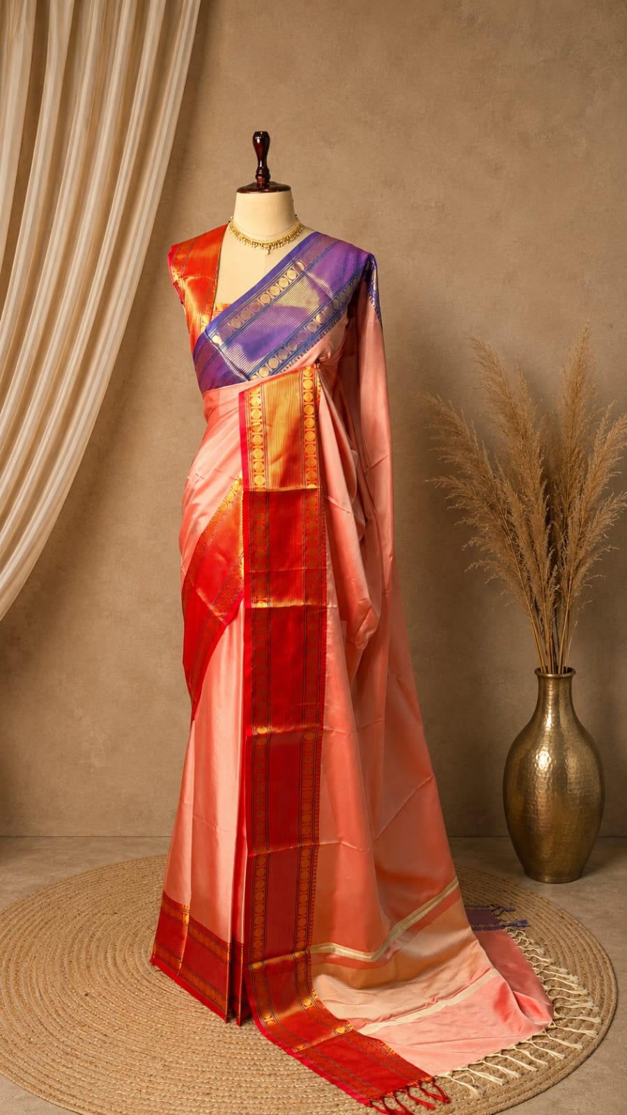 Banarasi semi kattan soft silk