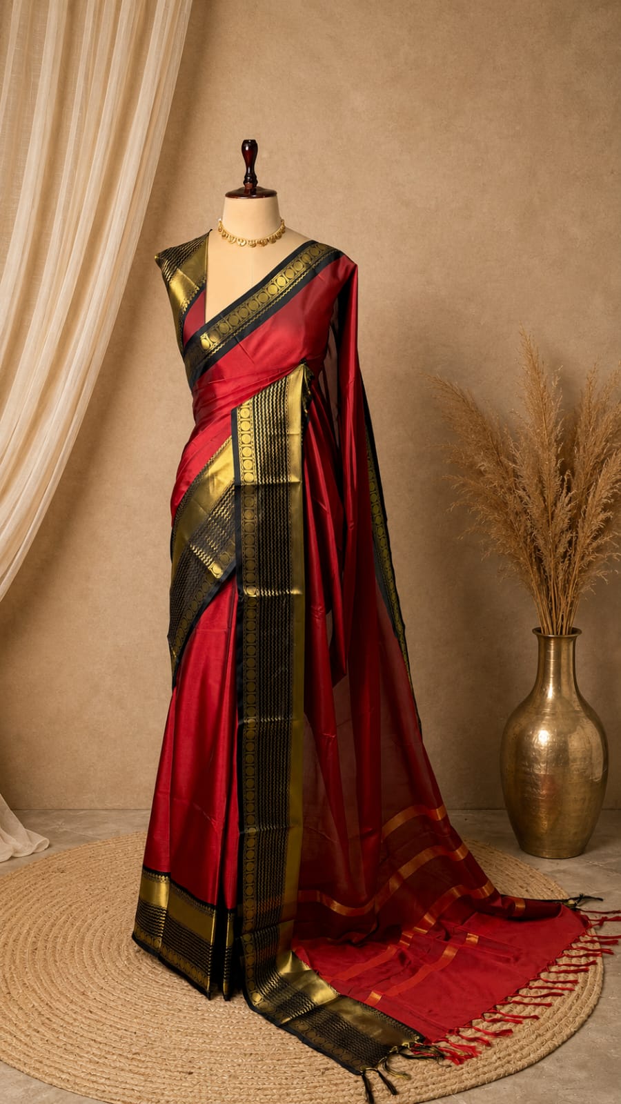 Banarasi semi kattan soft silk