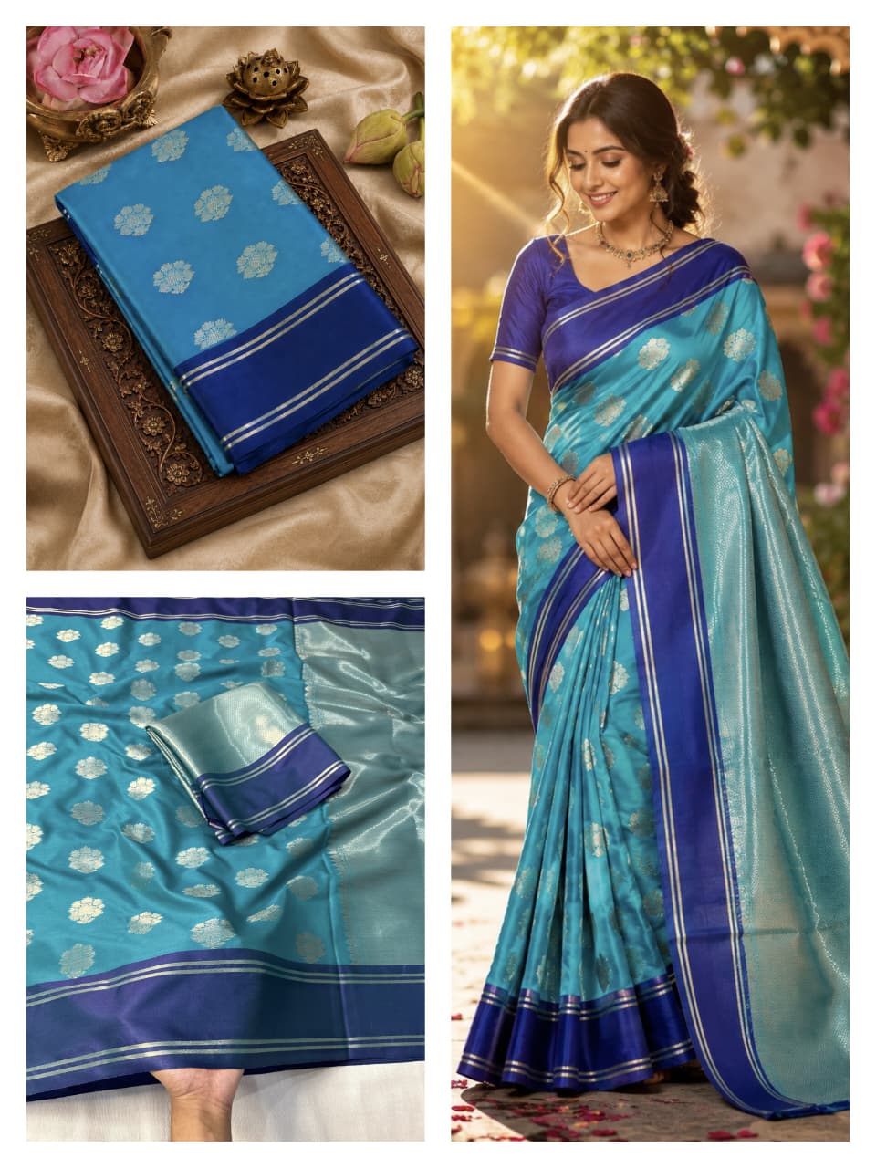 Banarasi semi katan soft silk 