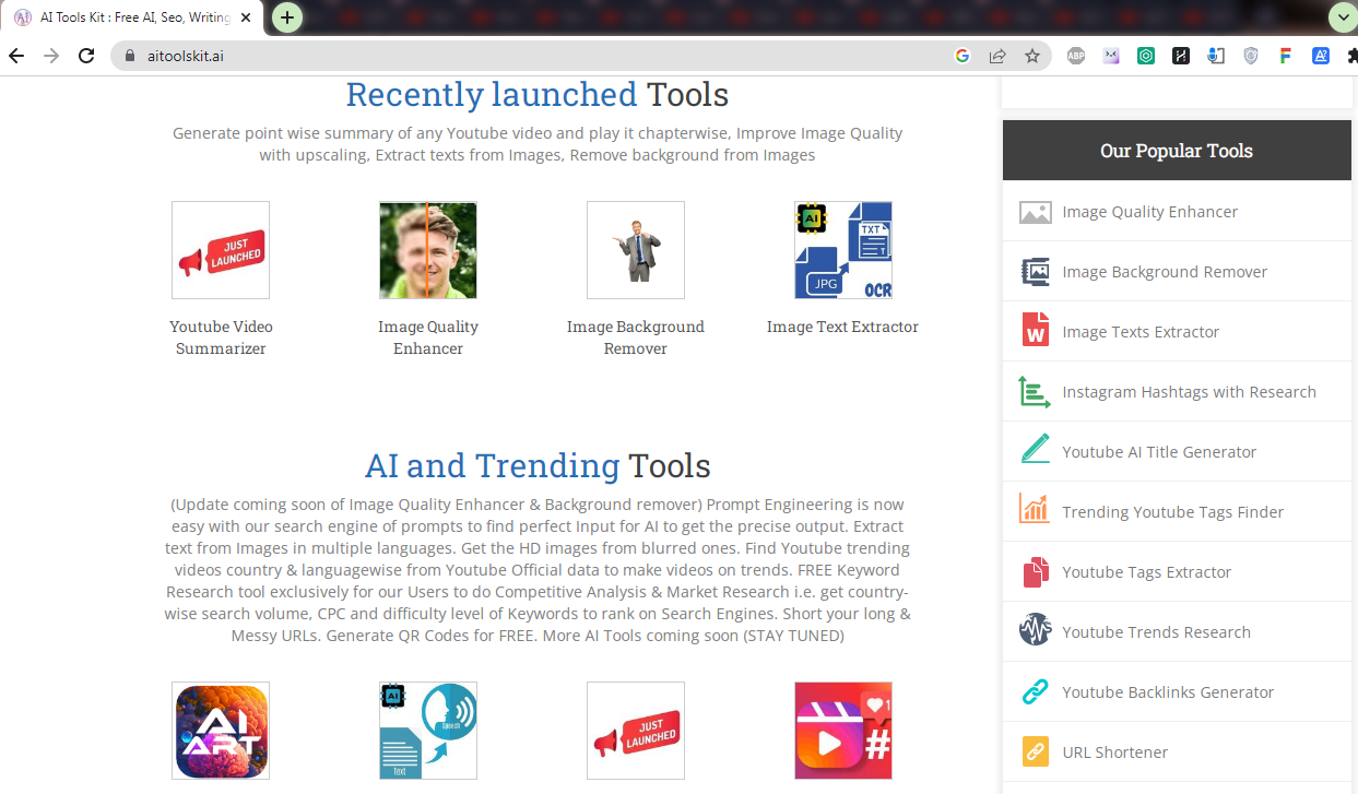 AI Tools Kit (AiToolsKit.ai)