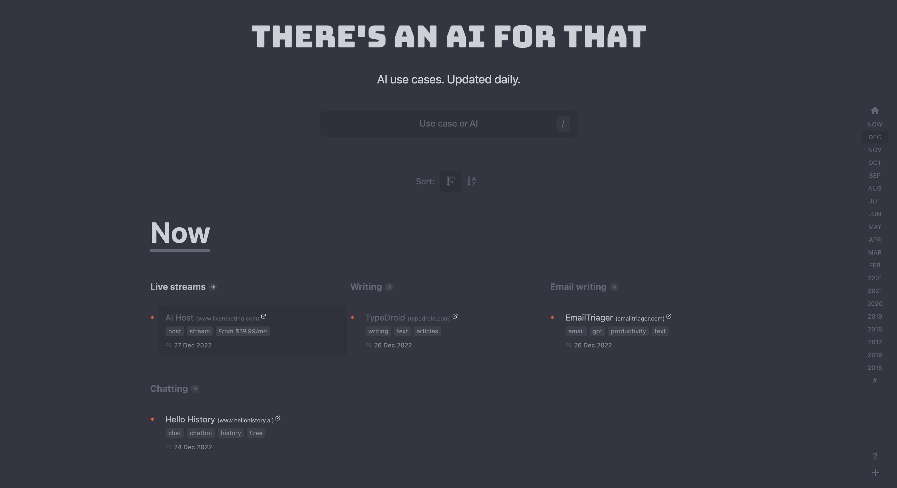There's An AI For That