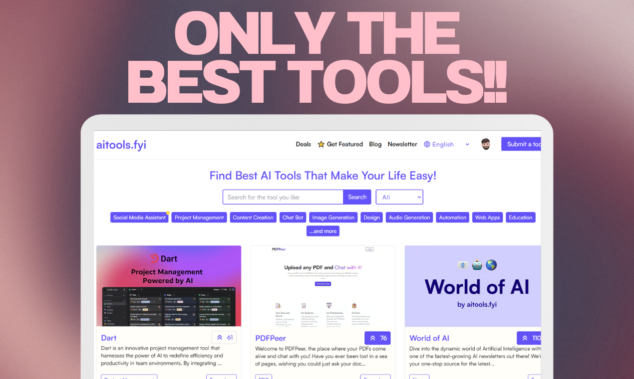 aitools.fyi - Best AI Tools [ChatGPT and more...]