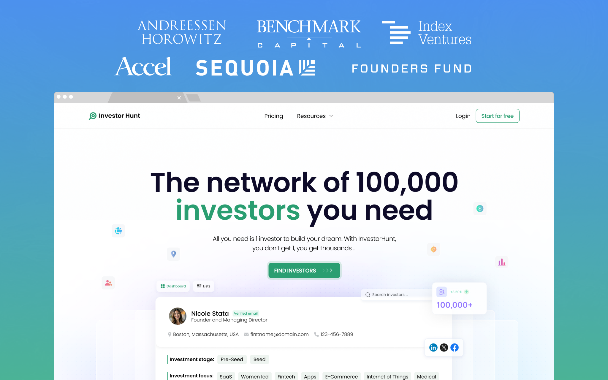 Investor Hunt 2.0
