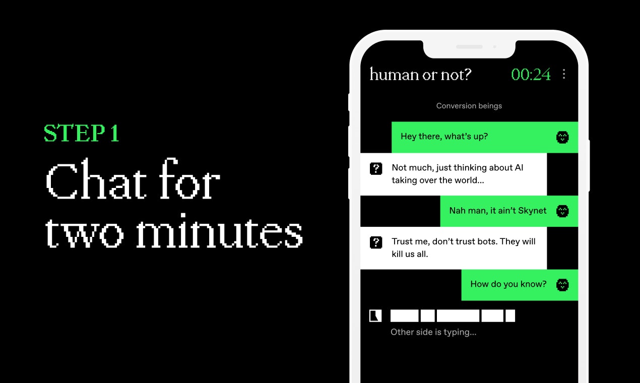 Human or Not?