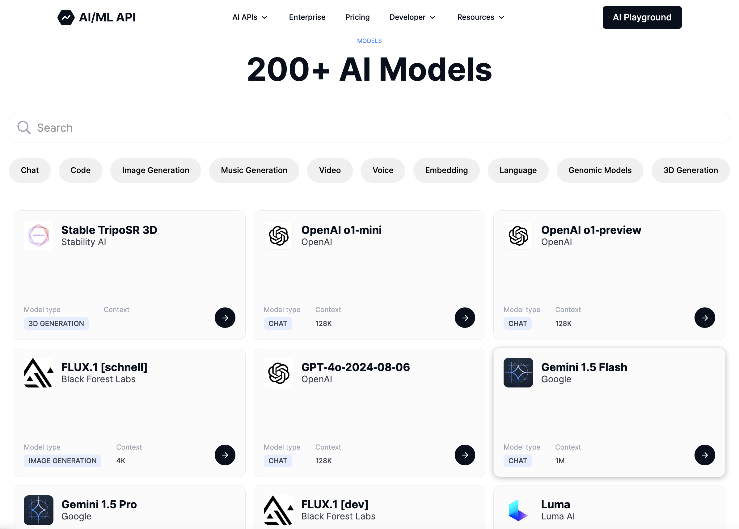 AI/ML API