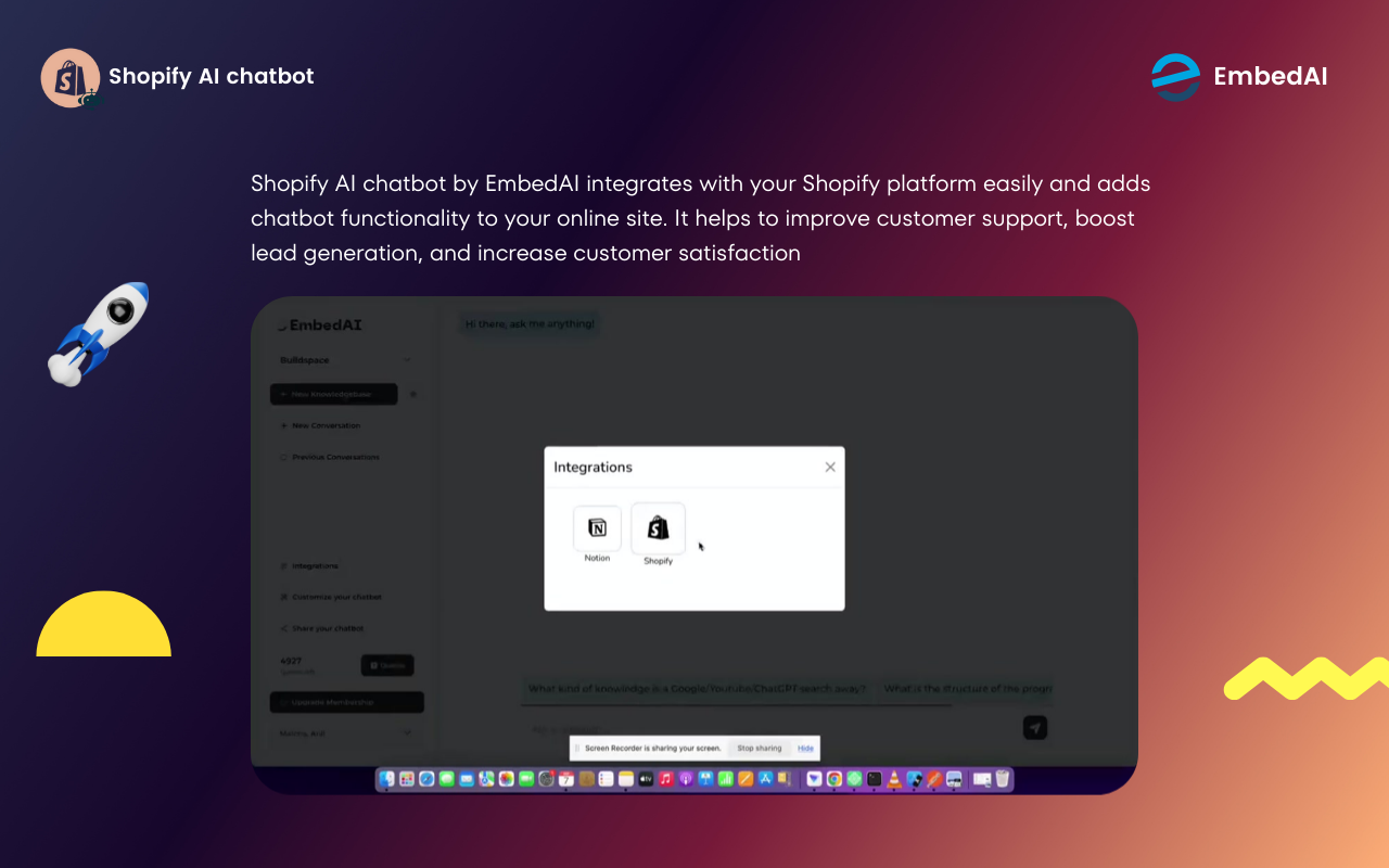 Shopify AI chatbot