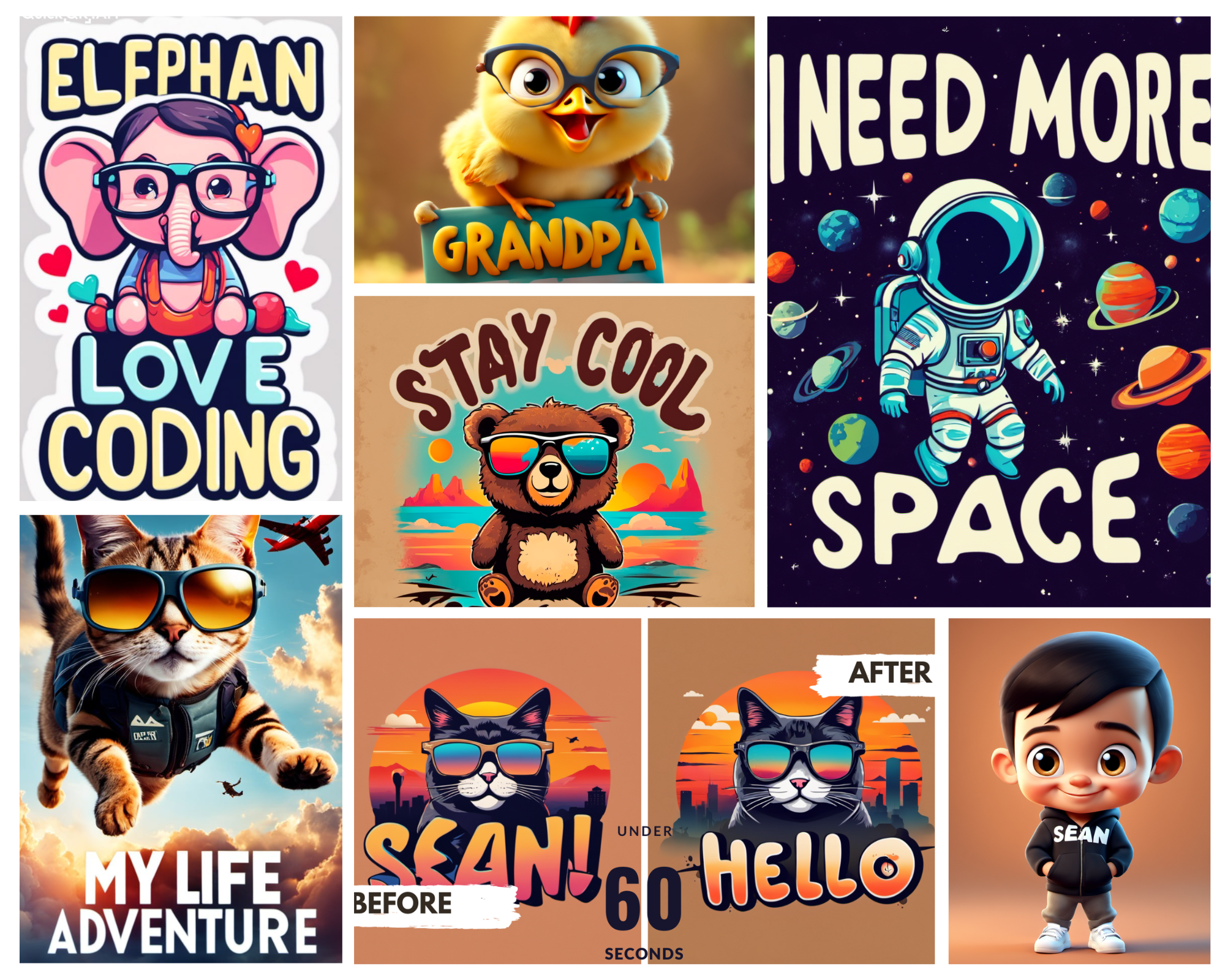 TextArt AI Legible Text Image Generator