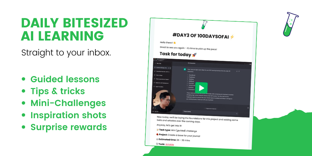 100DaysOfAI Challenge