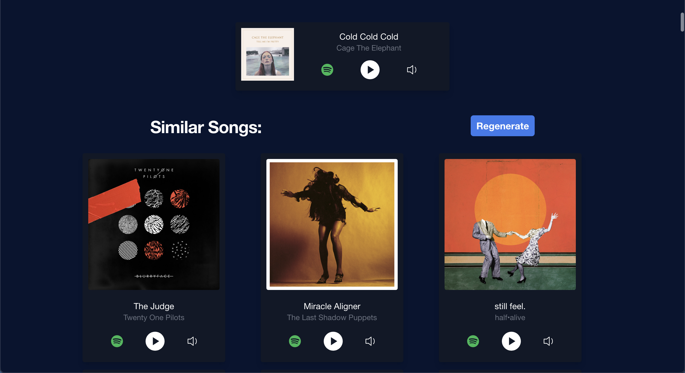 Similar Songs Finder
