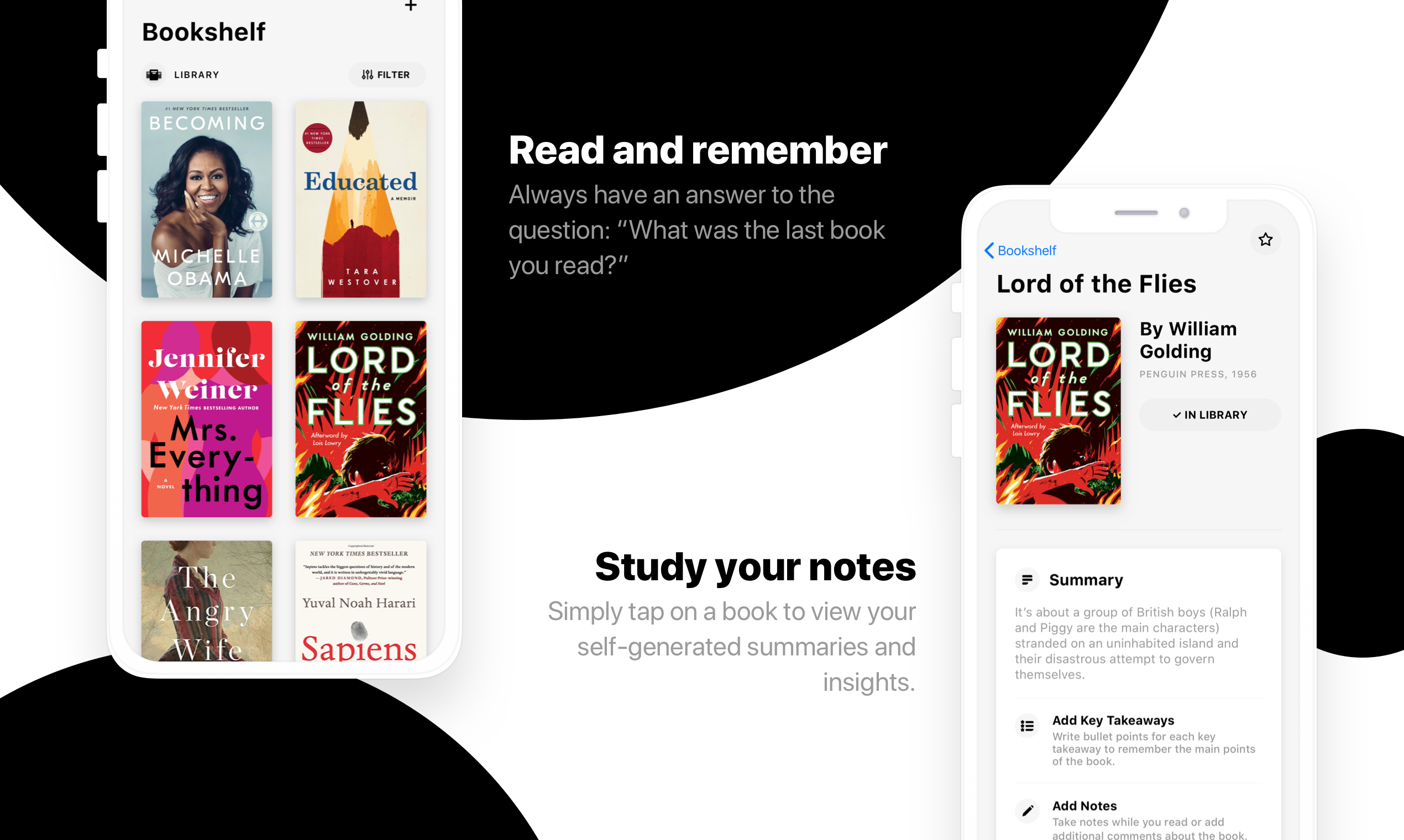 Bookshelf: TBR & Reading Tracker