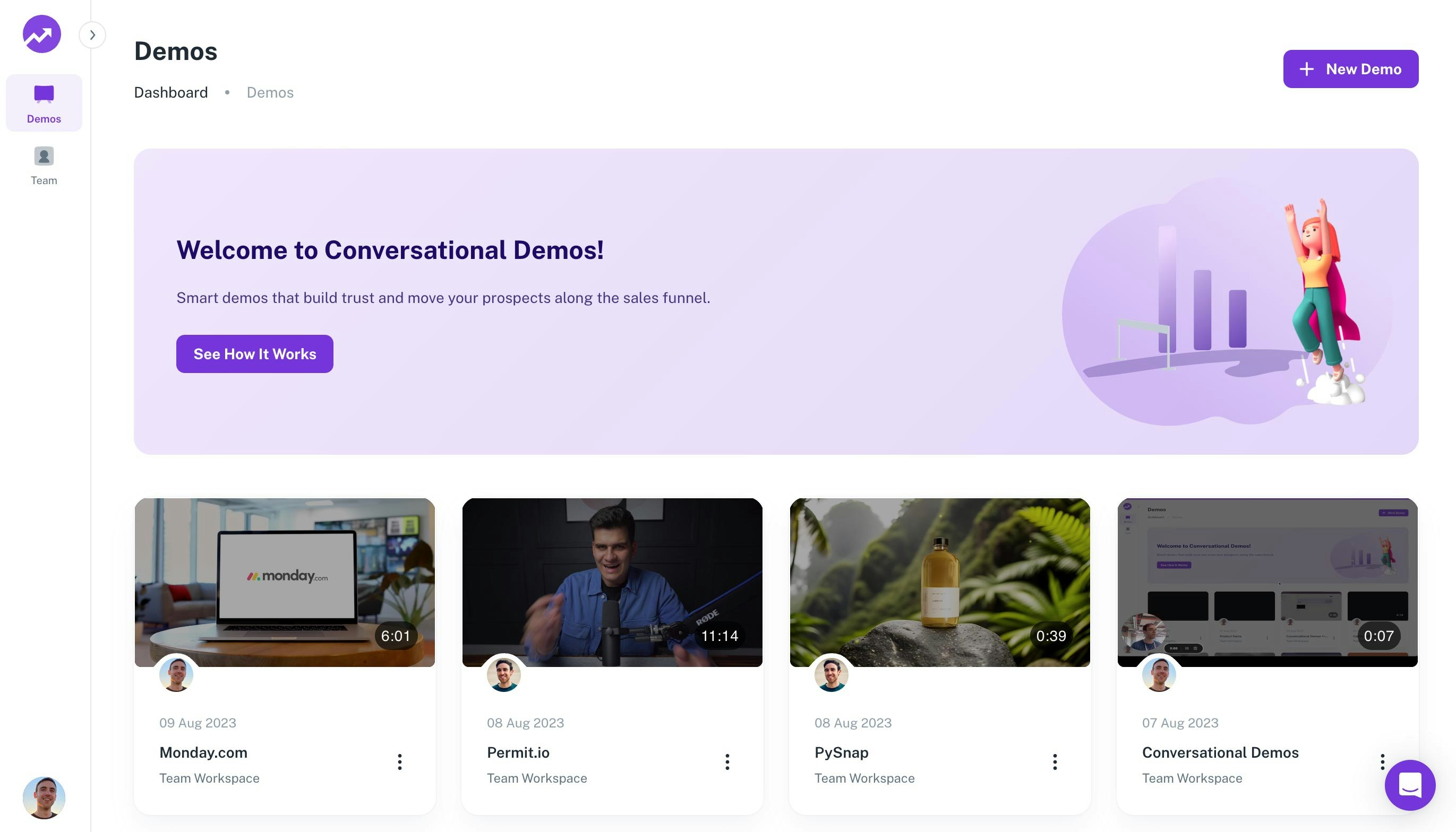 Conversational Demos