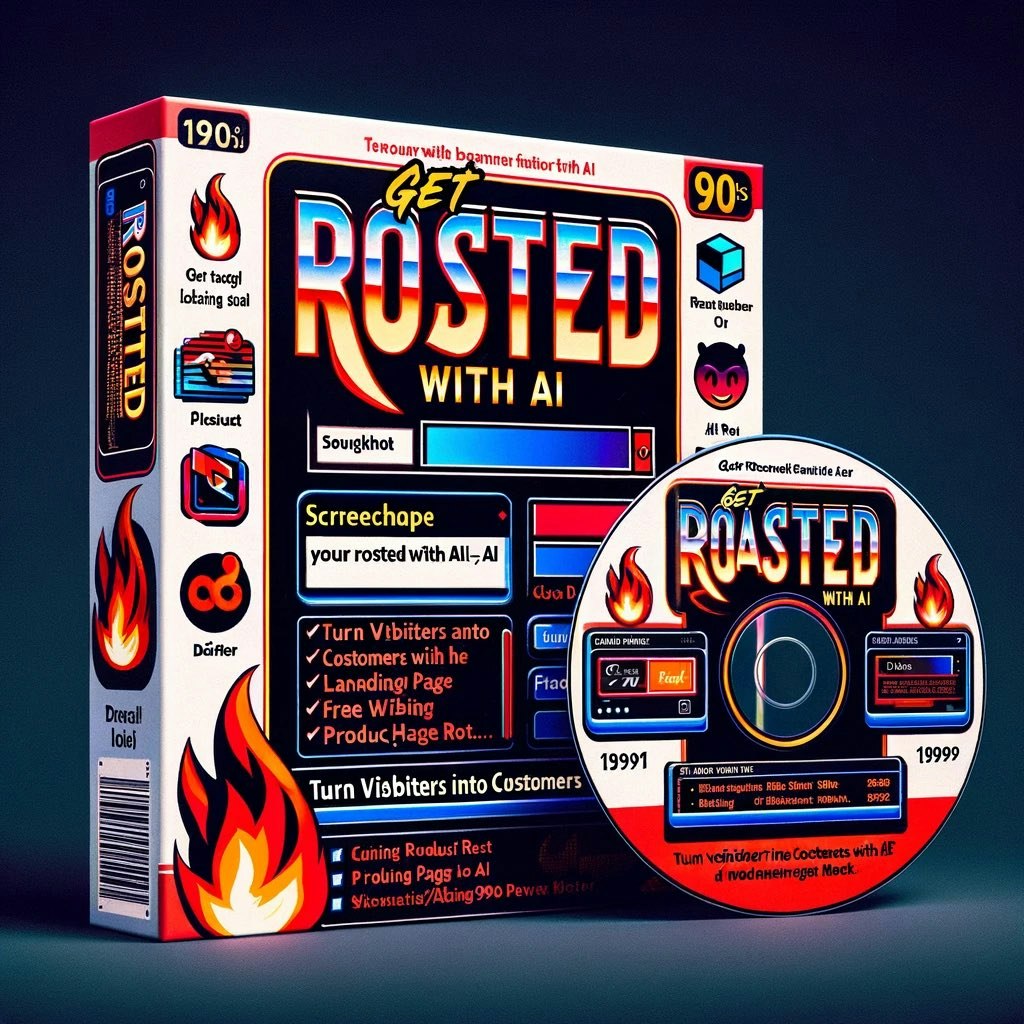 RoastedWithAI - Get Your Website Roasted