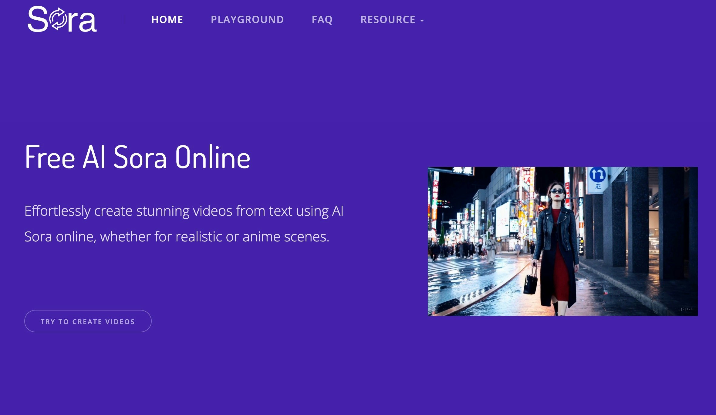 AI Sora Online - Create Video From Text