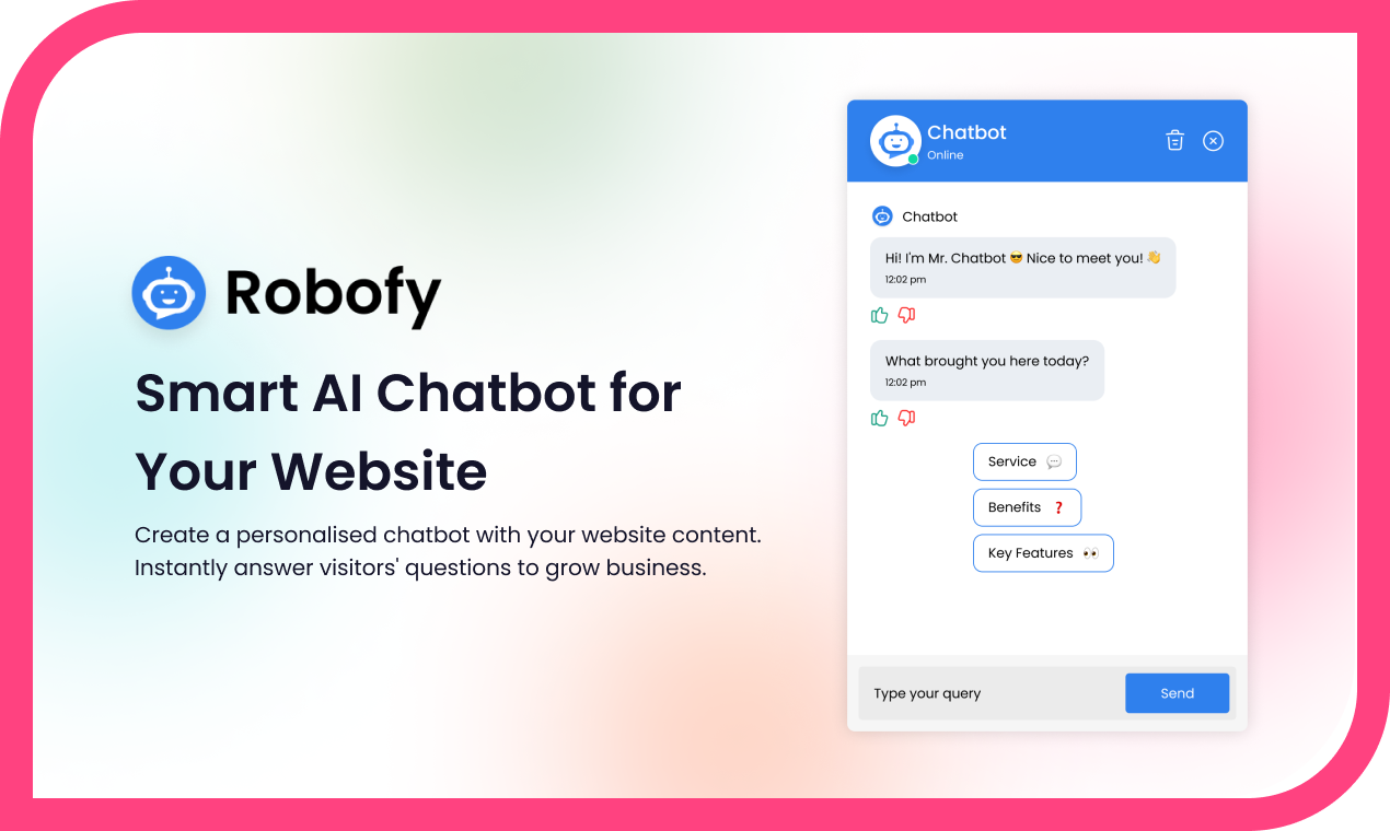 Robofy AI Chatbot