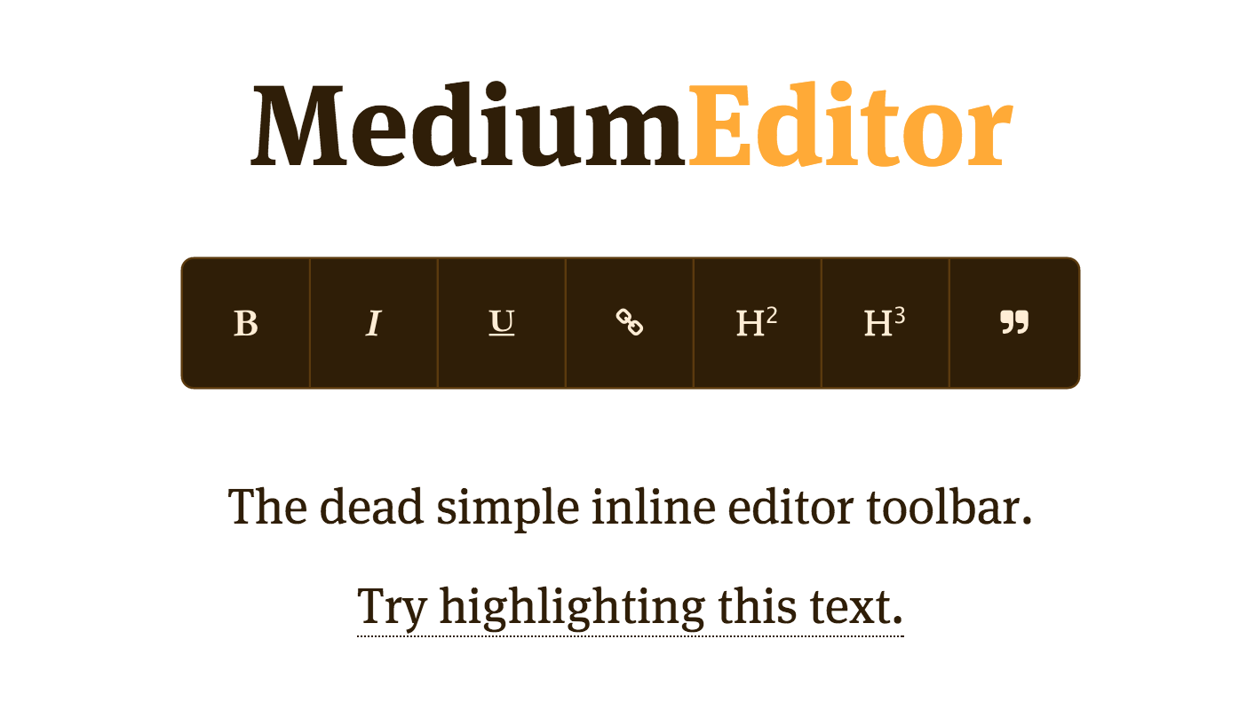 Medium Editor