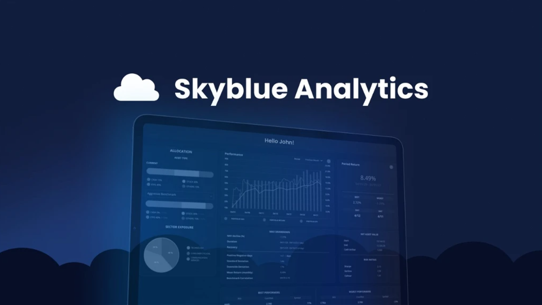 Skyblue Analytics investment platform