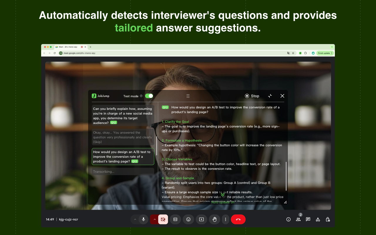 JobJump- AI Interview Copilot