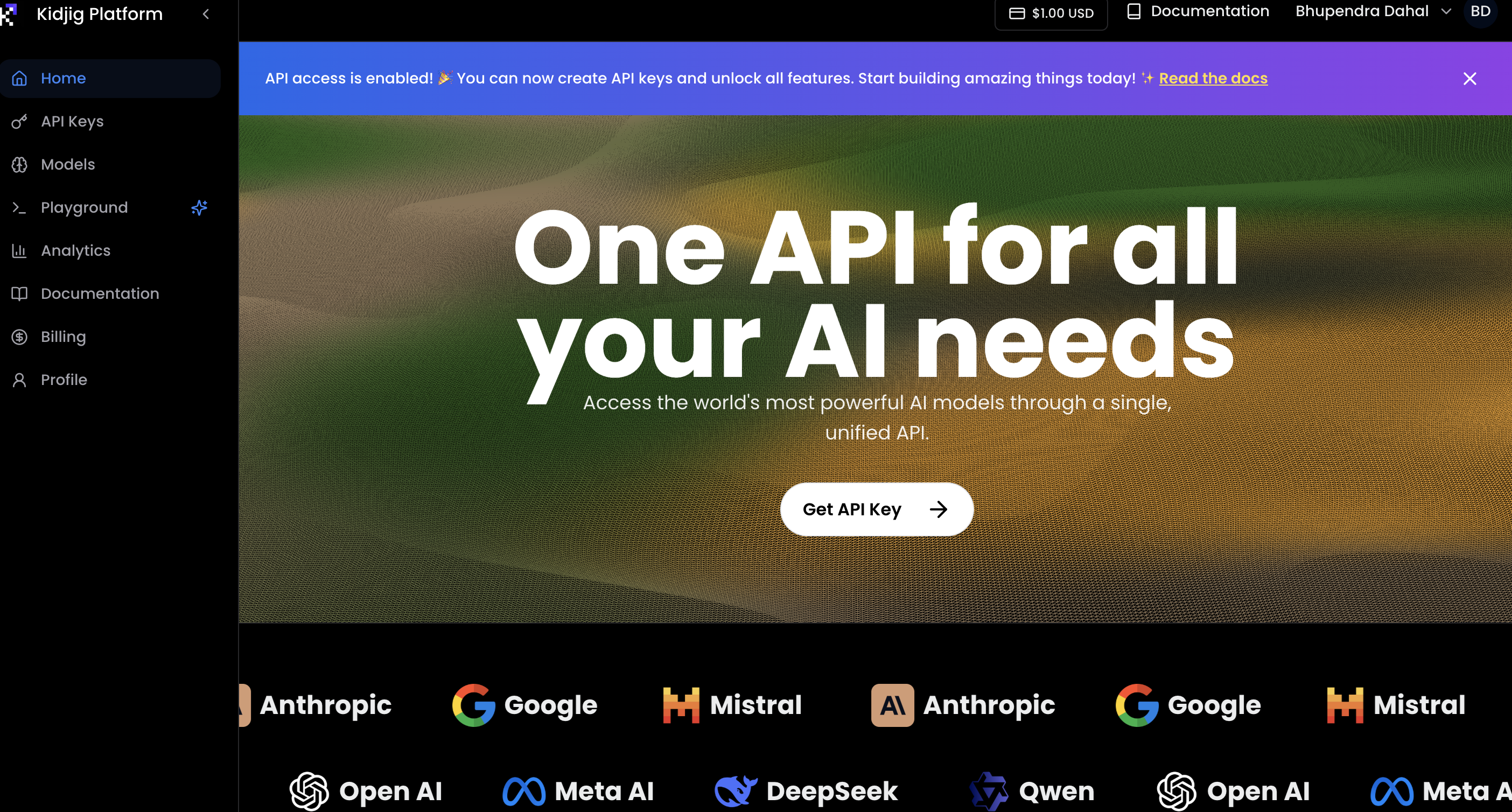 Kidjig API Platform