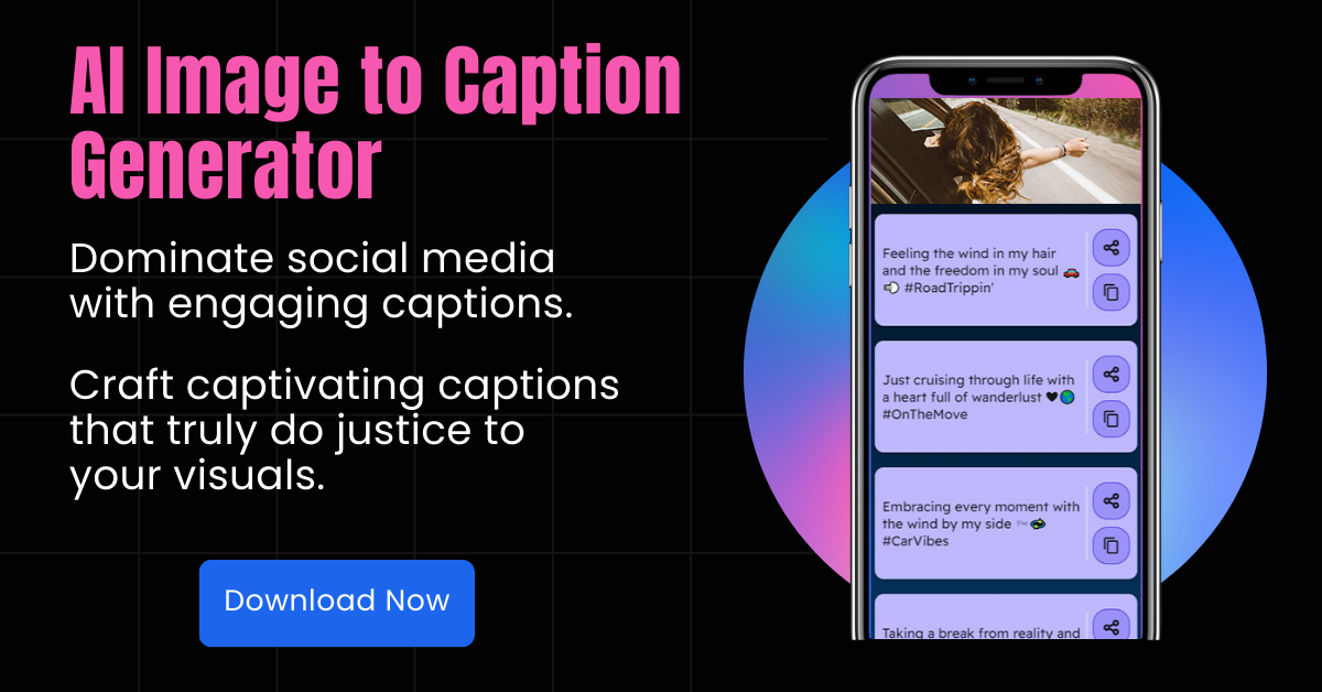 AI Image to Captions Generator
