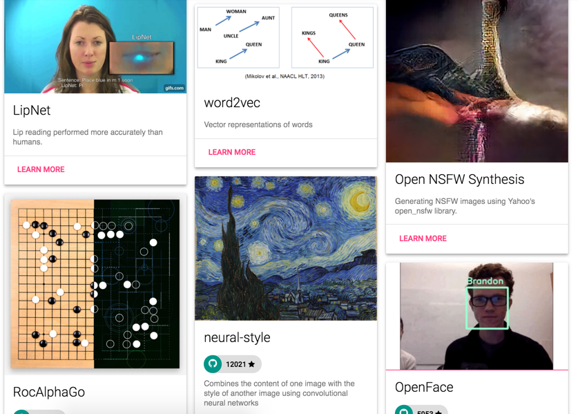 Deep Learning Gallery