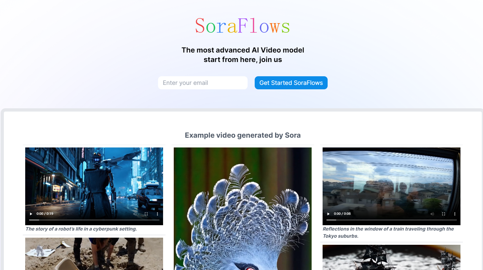 SoraFlows