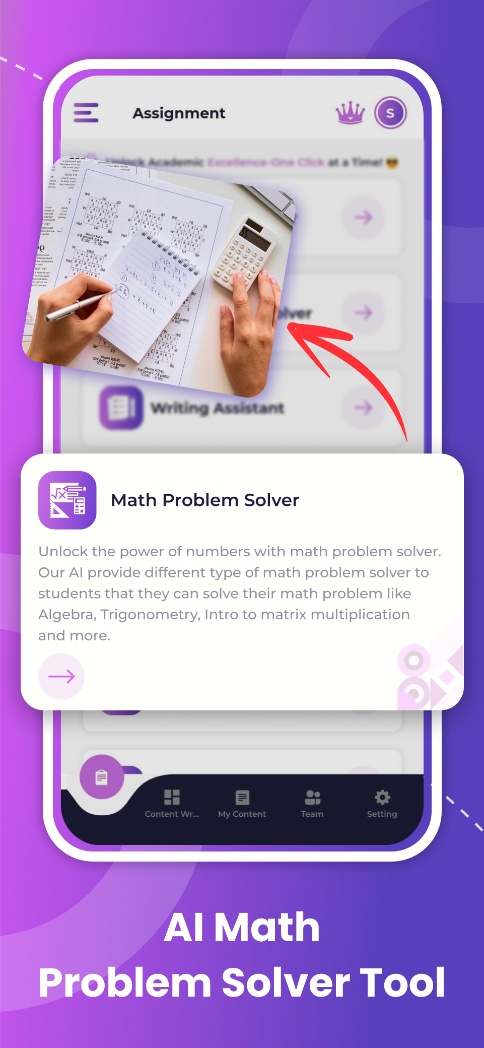 Homework Helper : AssignmentGPT