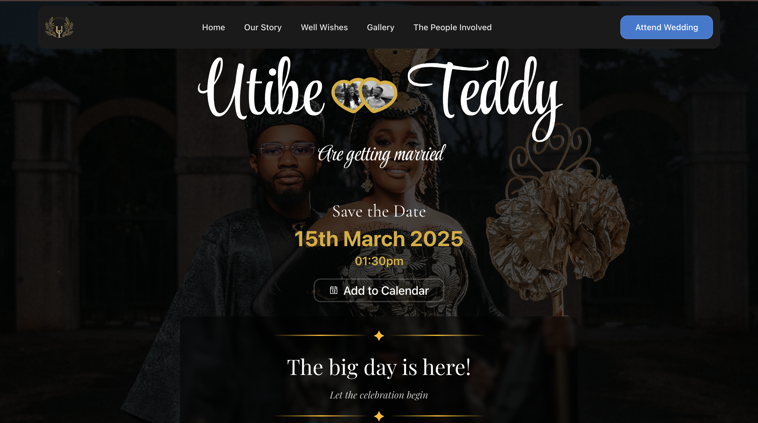 Utibe & Teddy Wedding