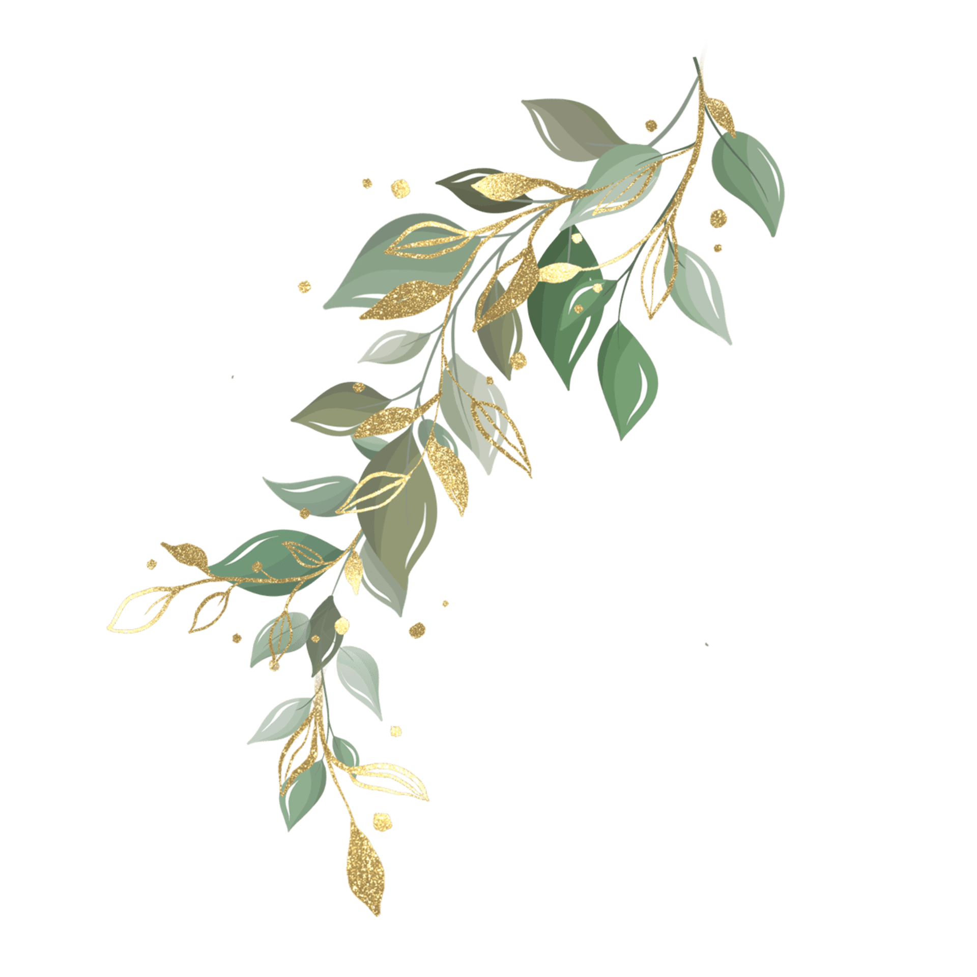 leaf image decoration