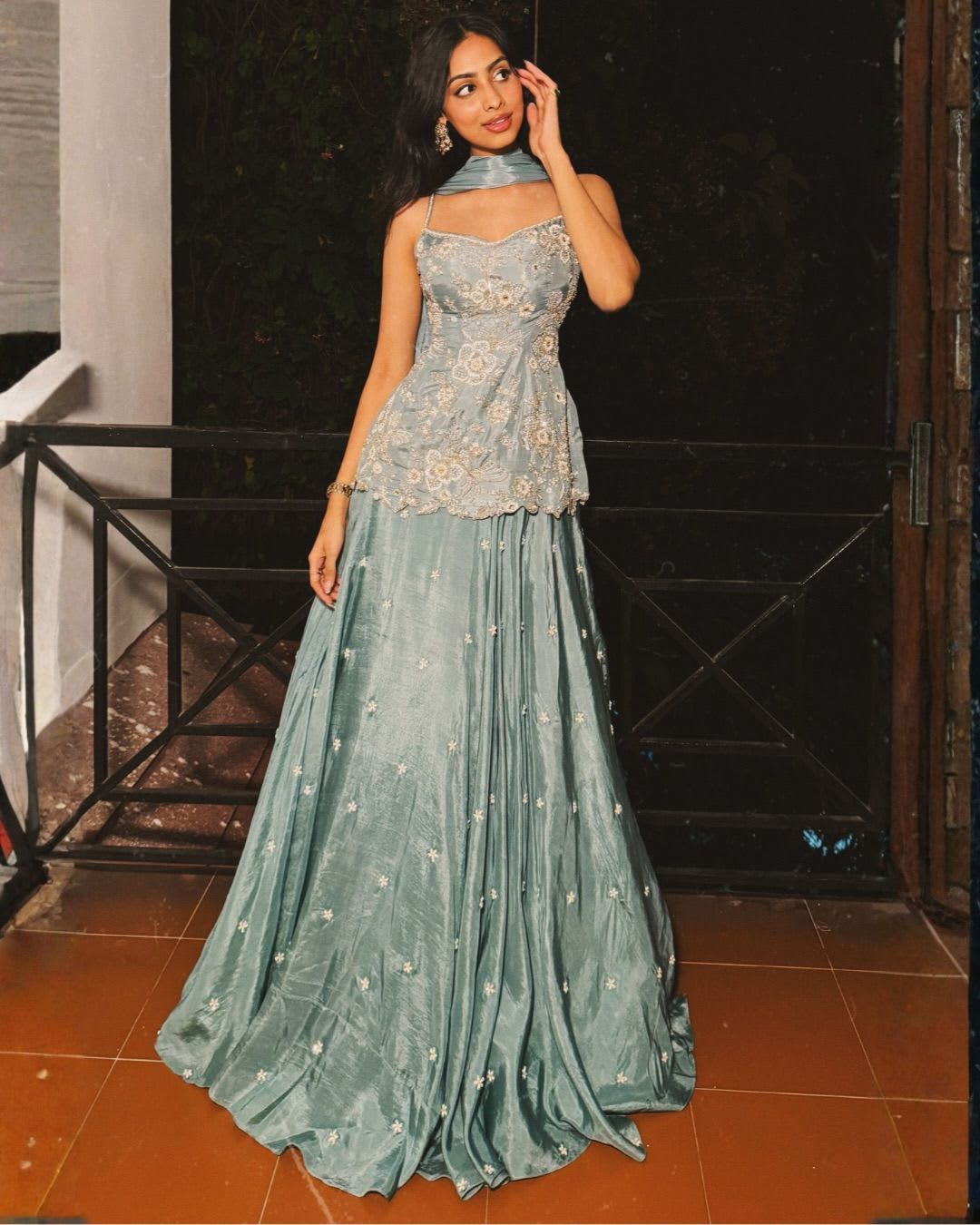Designer Embroidered Gown