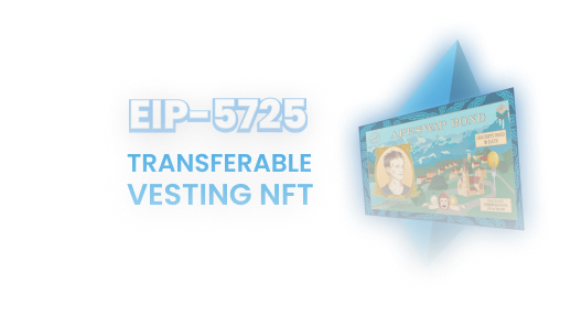 EIP-5725: Transferable Vesting NFT is created