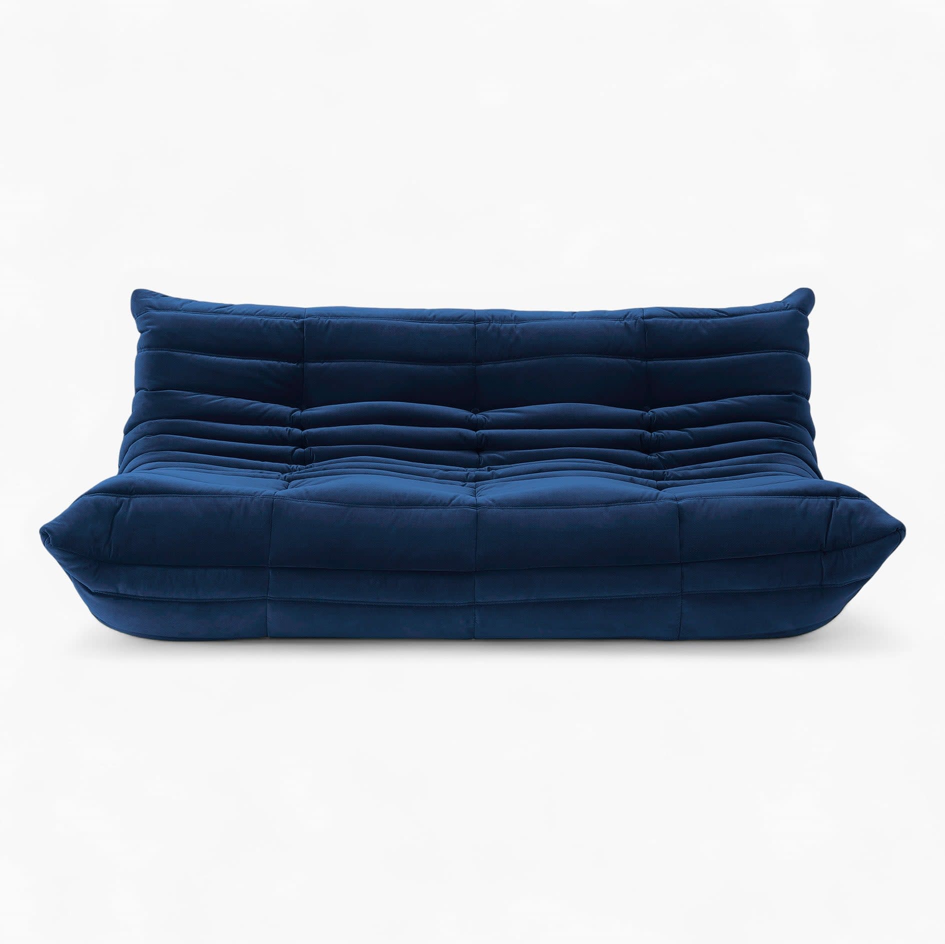 Togo Sofa - Royal Blue Velvet