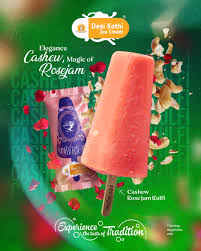 Desi Kothi Kulfi Cashew Rose Jam 90ml
