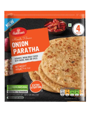 Haldiram Onion Paratha 400GM 4 PCS