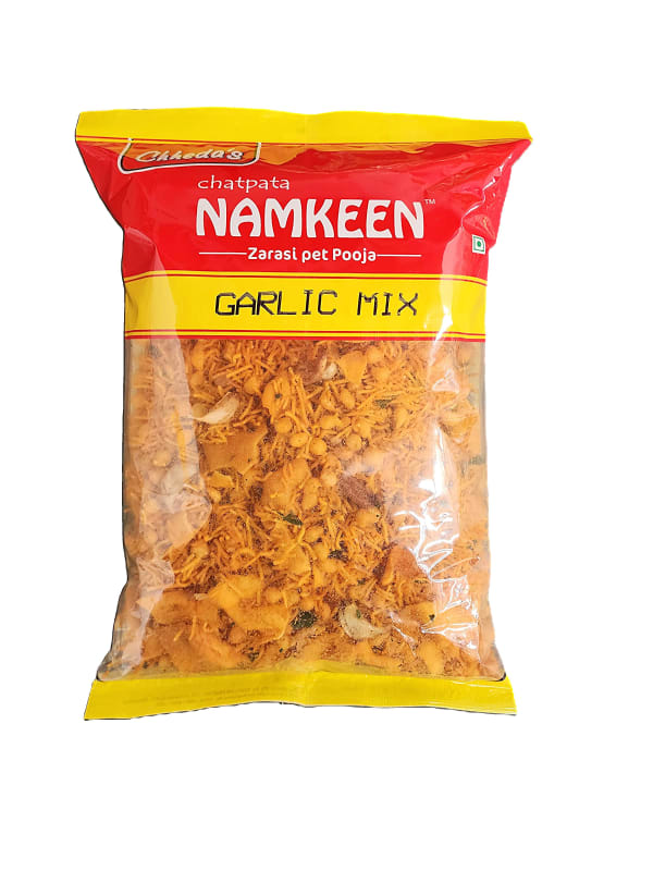 Chheda's Chatpata Namkeen Garlic Sev 400GM