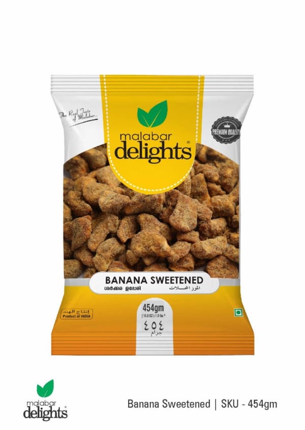 BANANA SWEETENED - 454g