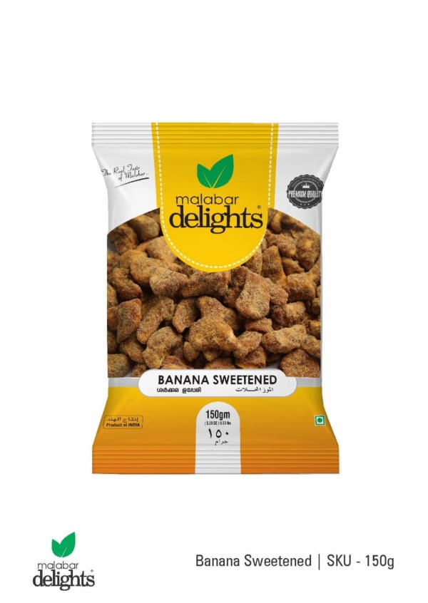 BANANA SWEETENED - 150G