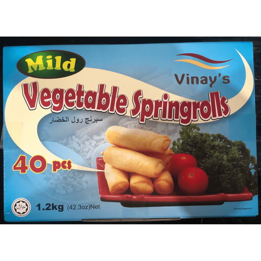 Vegetable Springroll 40pcs 1.2kg
