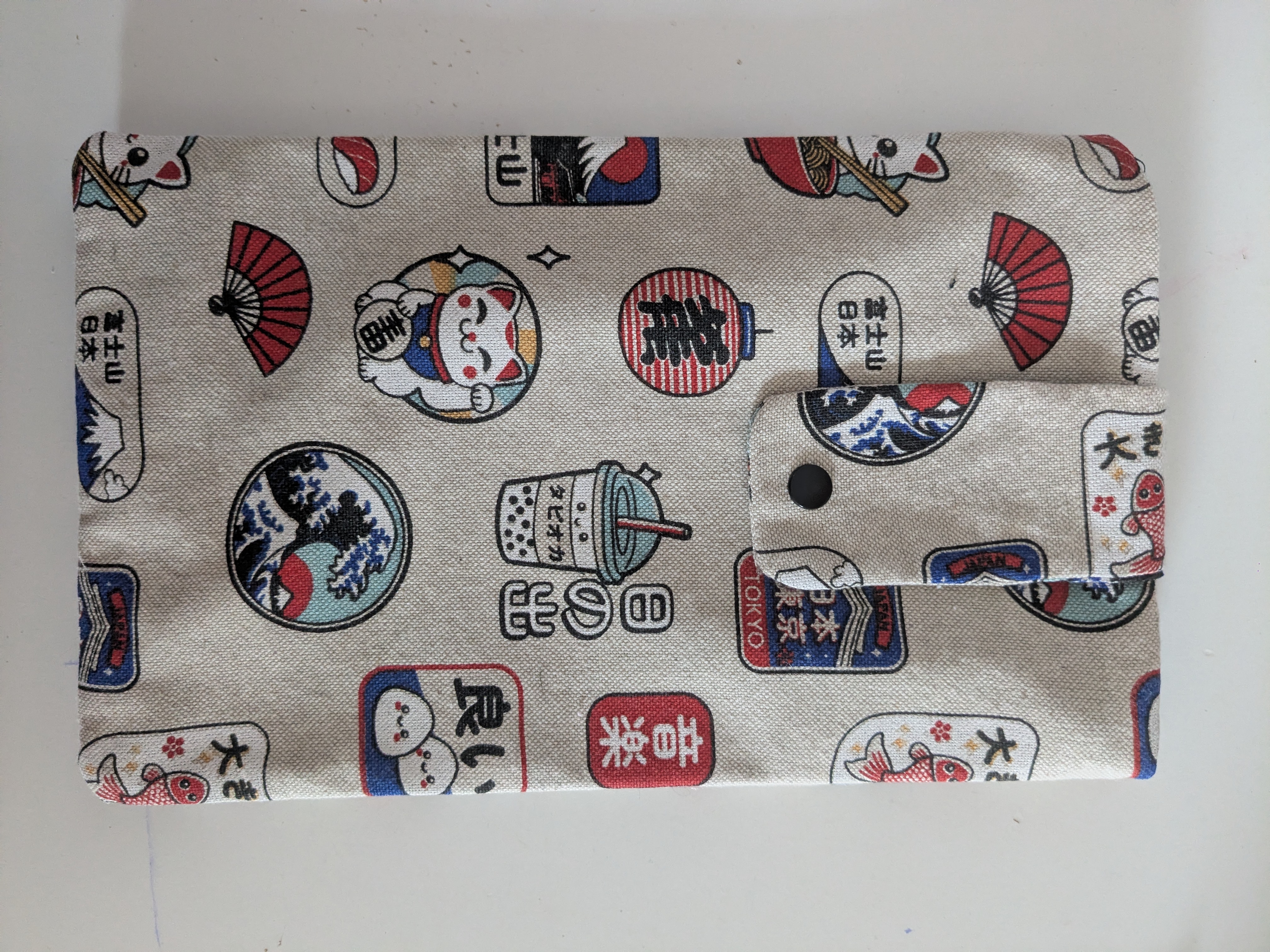 Housse de protection pour livre – Voyage au Japon
