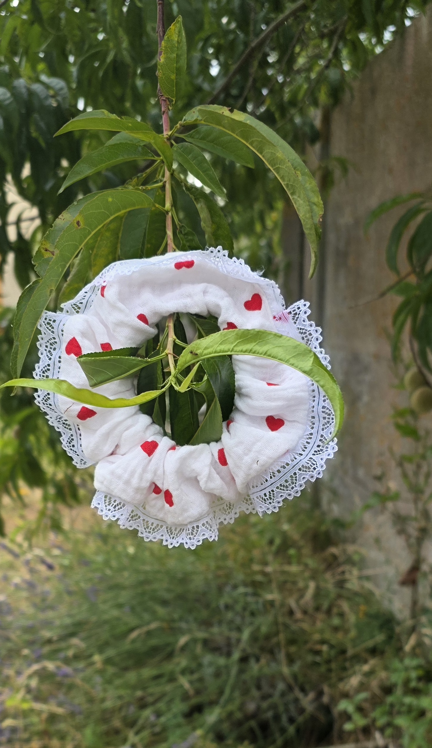 chouchou a dentelle