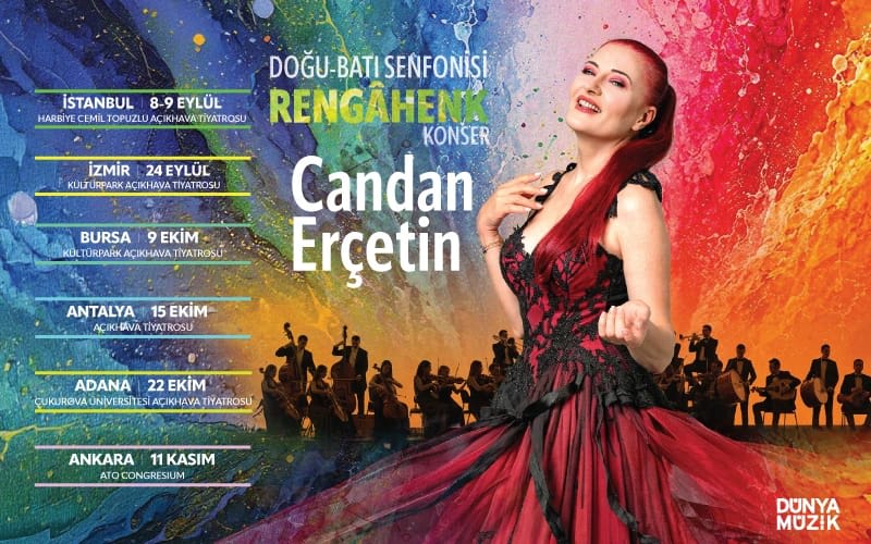 Candan Erçetin - Doğu Batı Senfonisi - Rengâhenk Konser