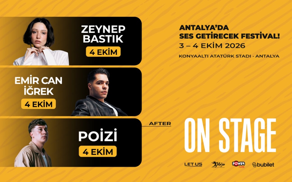 Zeynep Bastık & Emir Can İğrek & Poizi | On Stage Antalya 2026