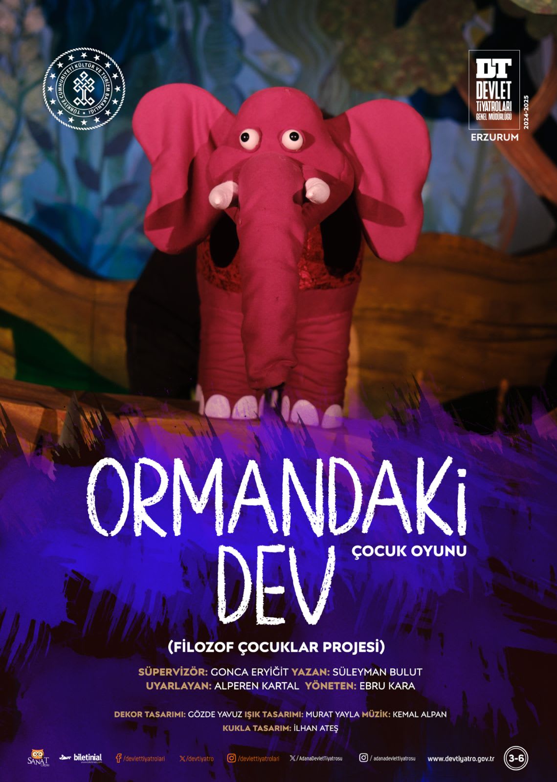 ORMANDAKİ DEV (Filozof Çocuklar Projesi) - ERZURUM DT