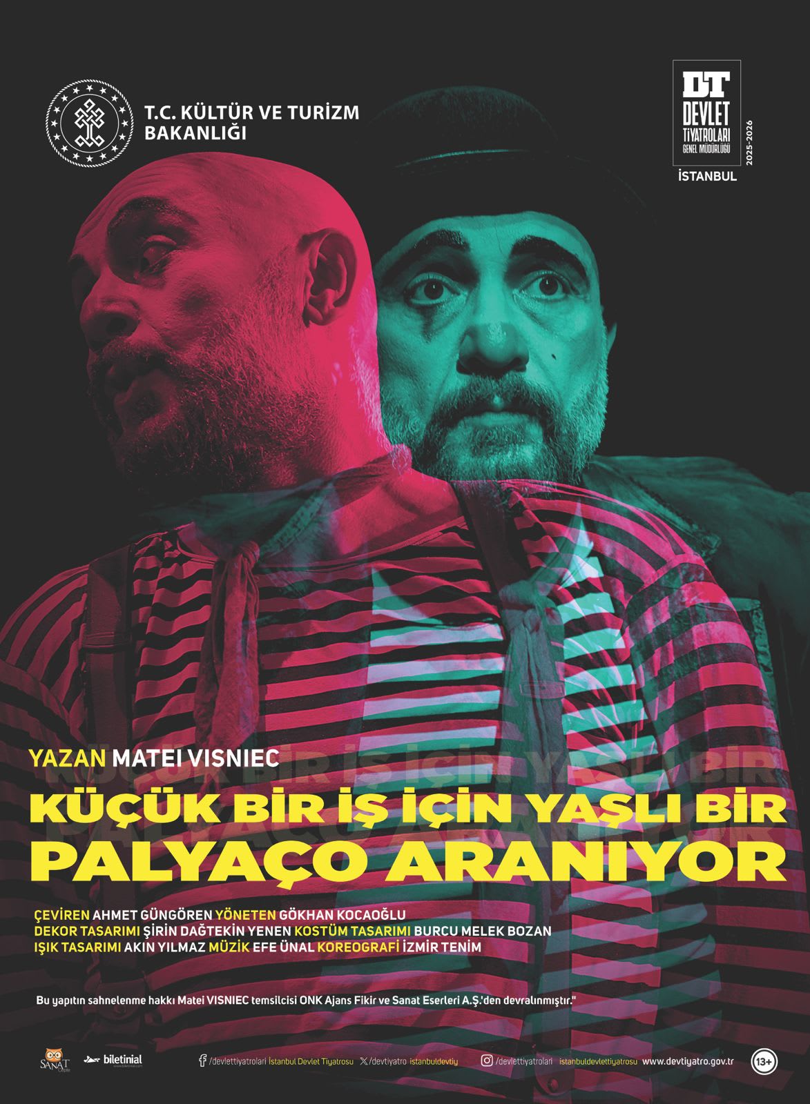 Küçük Bir İş İçin Yaşlı Bir Palyaço Aranıyor - İstanbul DT - 16. AUTF