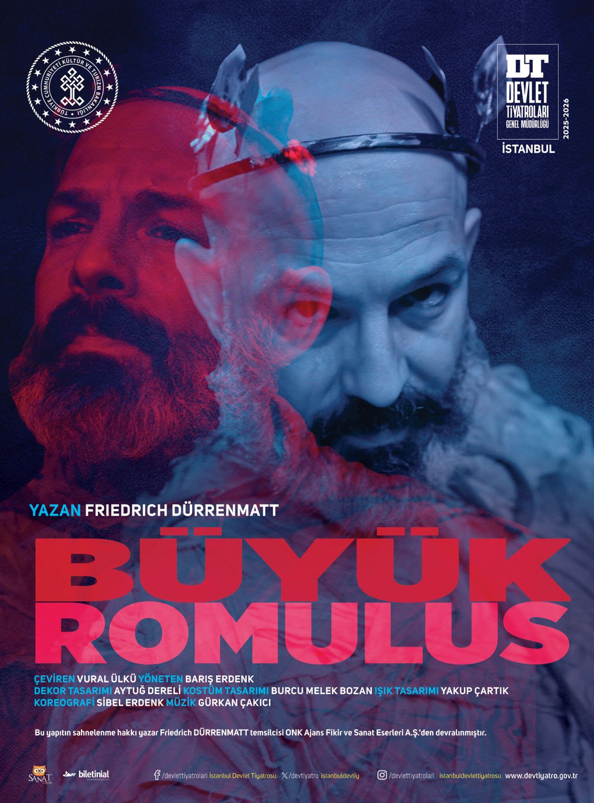 Büyük Romulus - İstanbul Devlet Tiyatrosu