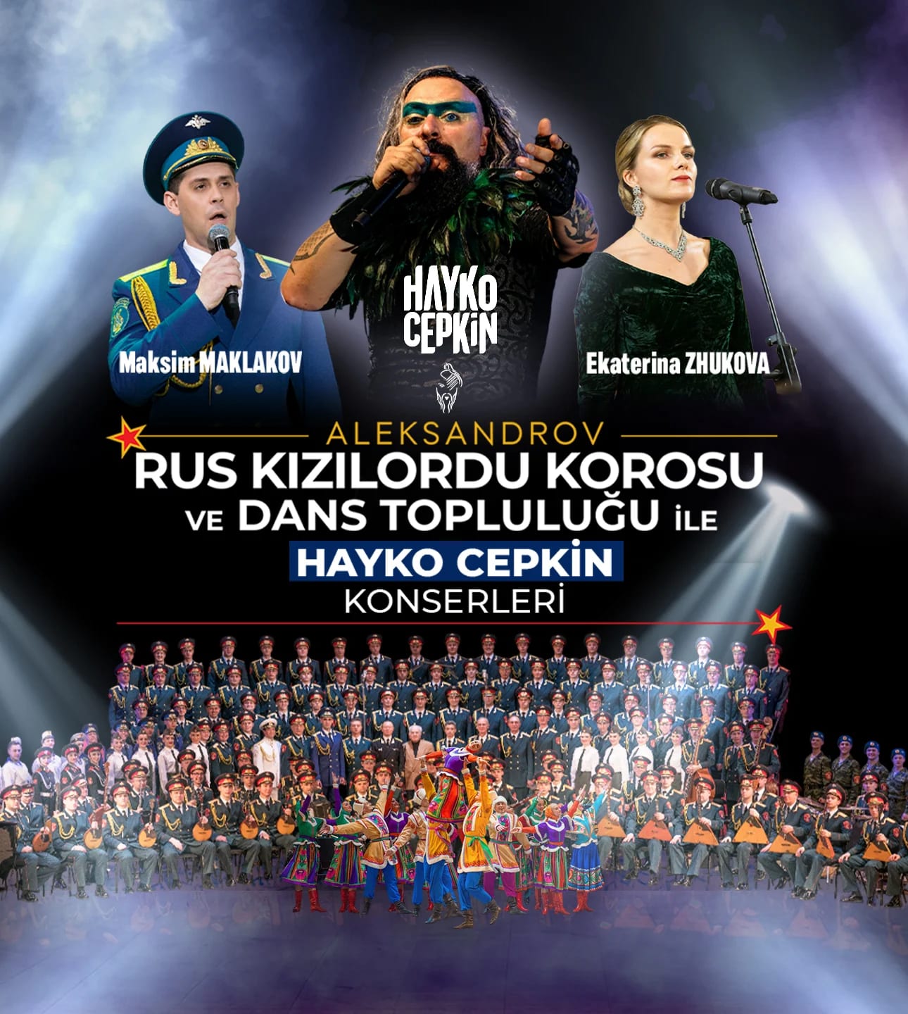Aleksandrov Rus Kızılordu Korosu & Dans Topluluğu & Hayko Cepkin Konseri - Kapak Fotoğrafı