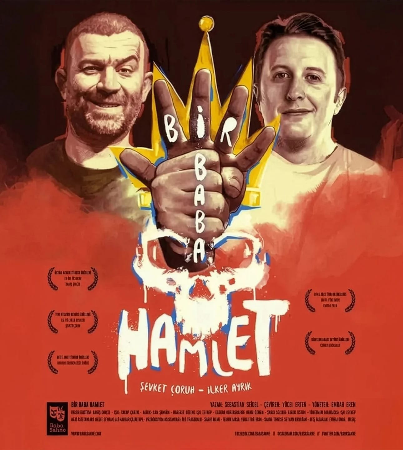 Bir Baba Hamlet - Kapak Fotoğrafı